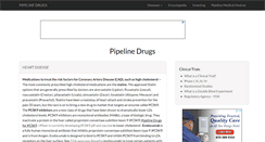 Desktop Screenshot of pipelinedrugs.com